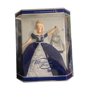 2000 Mattel Barbie Millenium Princess Y2K Barbie Doll Sealed
